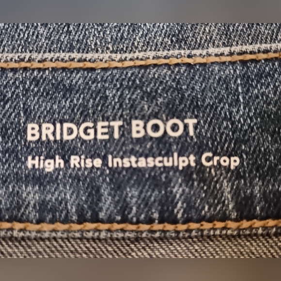 DL1961 Bridget Boot High Rise Instasculpt Crop Size 26 Sample - Picture 9 of 16